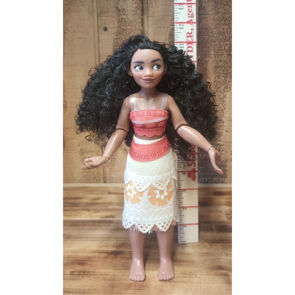 Disney Store Exclusive Moana Posable 11" Doll Jointed‎ Articulated Clothing